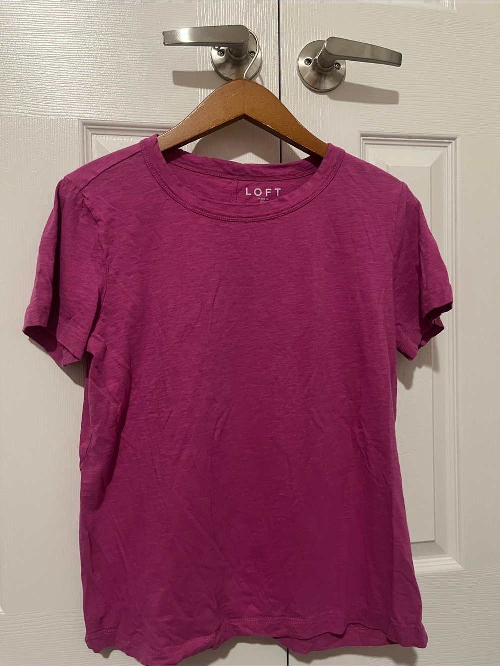 LOFT Everyday Crewneck Short Sleeve Tee